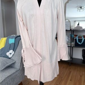 Light Pink Knit Cardigan